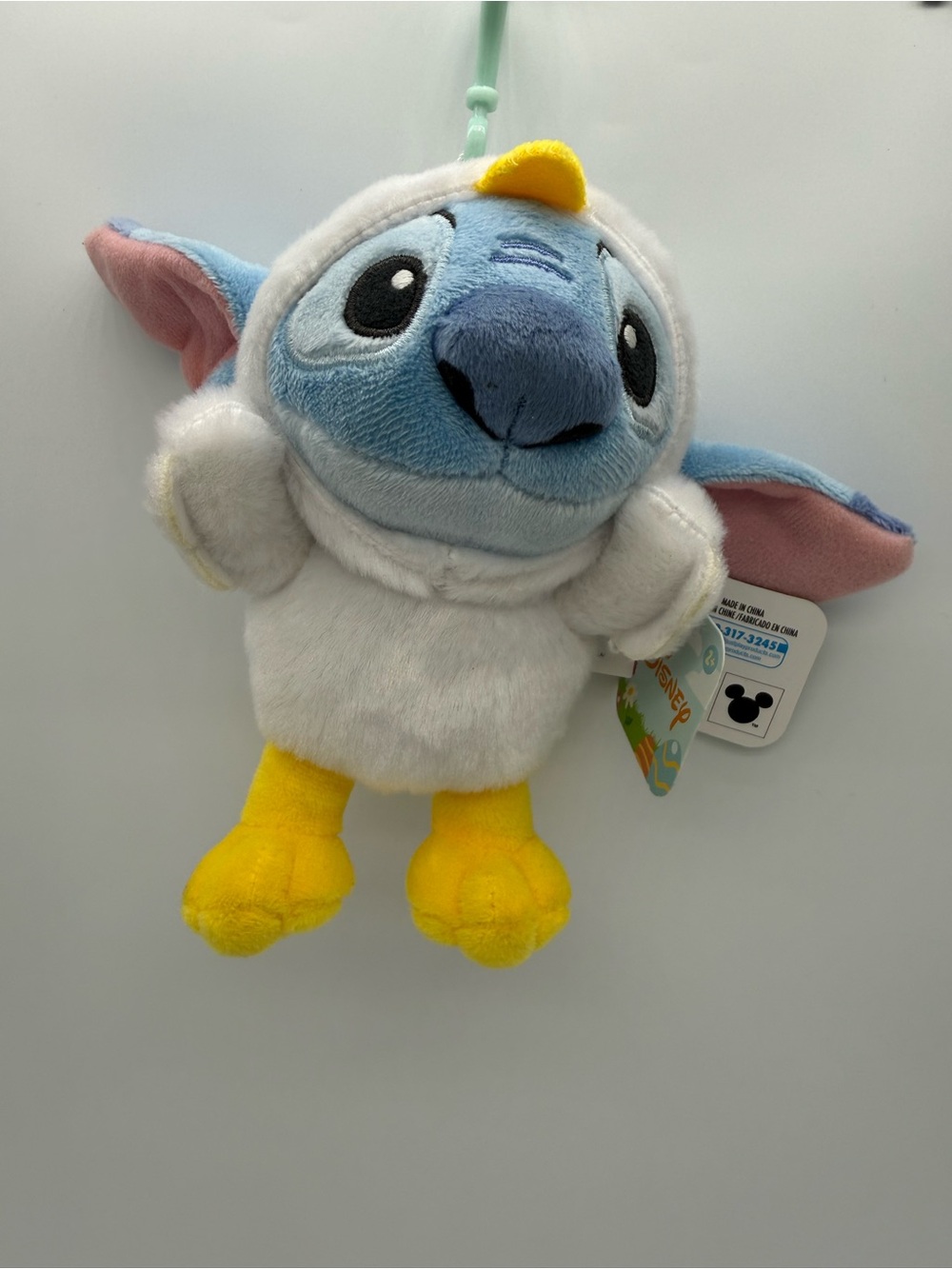 Disney Lilo & Stitch 2026 Easter Chick 6 Inch Plush Bag Clip On Stuffed Animal